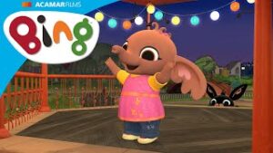 Bing és barátai előadást rendeznek a parkban