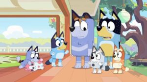 Bluey és Bingo - Lovacska