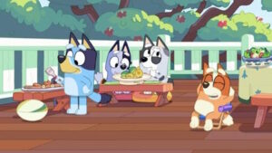 Bluey és Bingo - Sütögetés