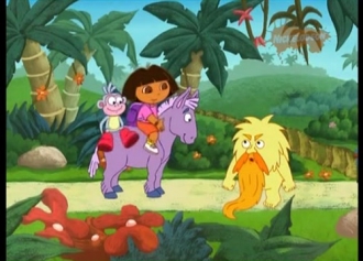 Dóra és a rejtvény verseny