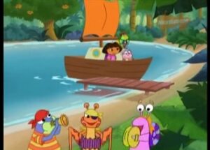 Dóra és az óriási party a faháznál