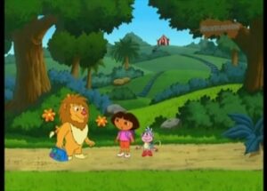 Dóra és Leon a cirkuszi oroszlán