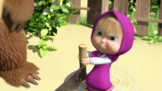 Kedves kis rokon – Mása és a medve