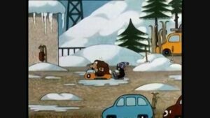 Kisvakond és a hóember