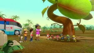 Mancs Őrjárat - Egy óriás növény megmentése