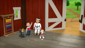 Mancs őrjárat - Kuty-fu