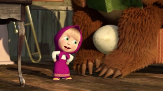 Mása és a medve- A talált gyermek