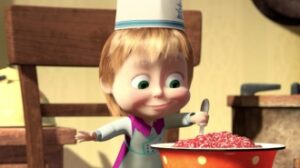 Mása és a Medve- Jó étvágyat!